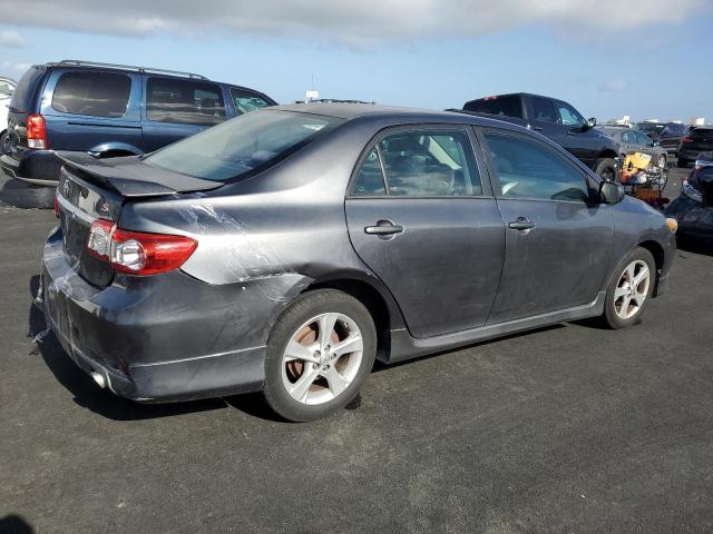 2T1BU4EE0BC642266 - 2011 TOYOTA COROLLA BASE 灰色 照片 3