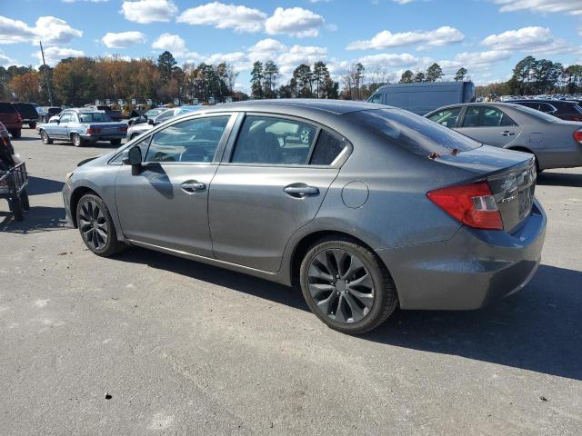 19XFB2F53CE367215 - 2012 HONDA CIVIC LX GRAY photo 2