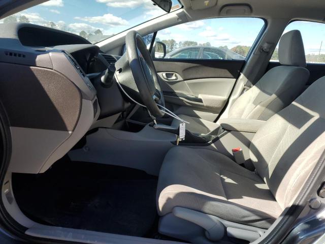 19XFB2F53CE367215 - 2012 HONDA CIVIC LX GRAY photo 7