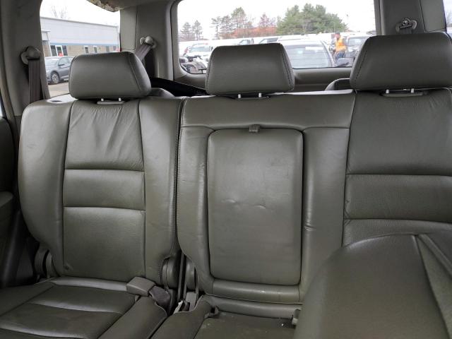 5FNYF287X6B033306 - 2006 HONDA PILOT EX WHITE photo 10