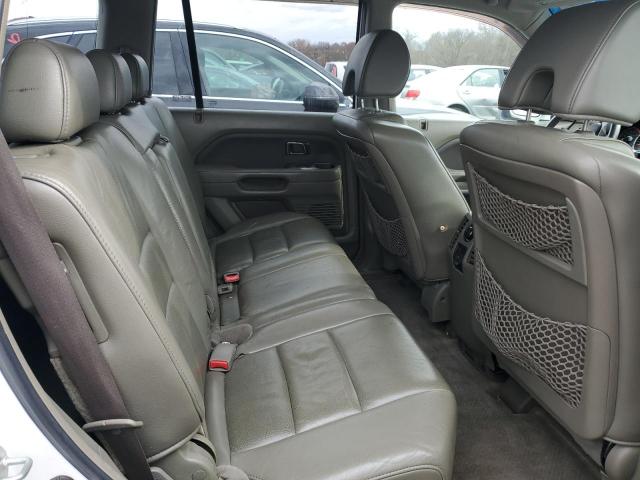 5FNYF287X6B033306 - 2006 HONDA PILOT EX WHITE photo 11