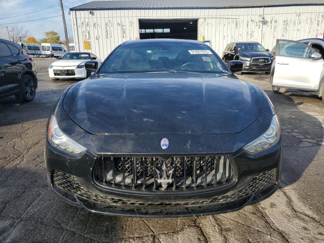 ZAM57RTA5G1167707 - 2016 MASERATI GHIBLI S BLACK photo 5