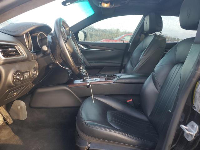 ZAM57RTA5G1167707 - 2016 MASERATI GHIBLI S BLACK photo 7