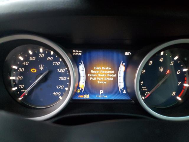 ZAM57RTA5G1167707 - 2016 MASERATI GHIBLI S BLACK photo 9