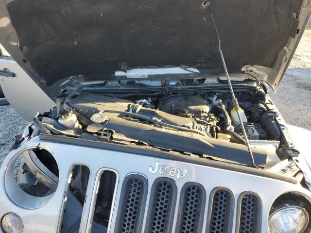 1C4BJWEG1HL733277 - 2017 JEEP WRANGLER U SAHARA GRAY photo 11