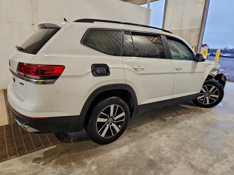1V2LP2CA8NC556683 - 2022 VOLKSWAGEN ATLAS SE Սպիտակ լուսանկար 3