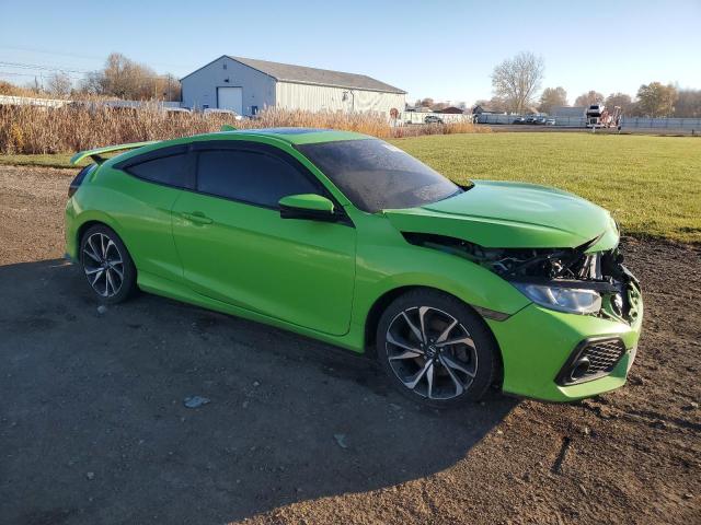 2HGFC3A5XJH750985 - 2018 HONDA CIVIC SI GREEN photo 4