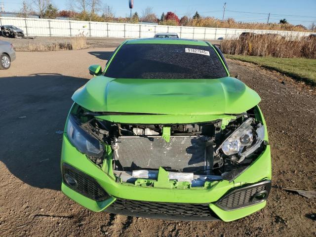 2HGFC3A5XJH750985 - 2018 HONDA CIVIC SI GREEN photo 5