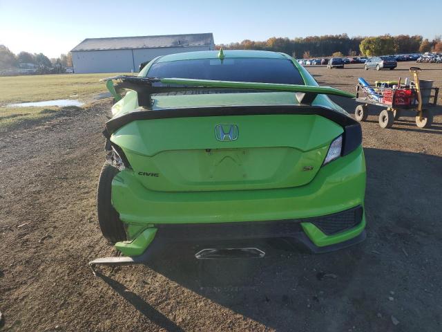 2HGFC3A5XJH750985 - 2018 HONDA CIVIC SI GREEN photo 6