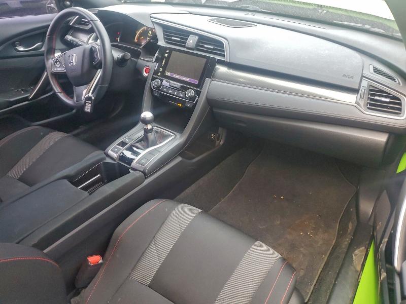 2HGFC3A5XJH750985 - 2018 HONDA CIVIC SI GREEN photo 8