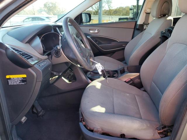 5NMZUDLB4HH030257 - 2017 HYUNDAI SANTA FE S GRAY photo 7