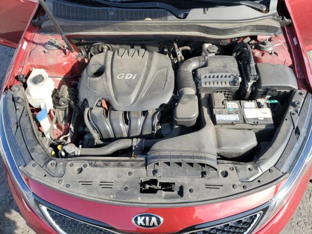 5XXGN4A70FG507684 - 2015 KIA OPTIMA EX RED photo 11