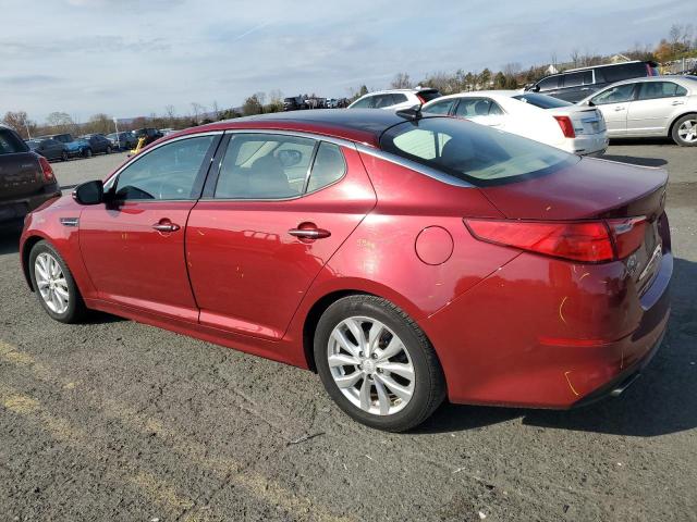 5XXGN4A70FG507684 - 2015 KIA OPTIMA EX RED photo 2
