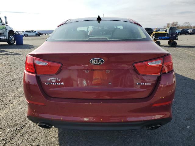5XXGN4A70FG507684 - 2015 KIA OPTIMA EX RED photo 6