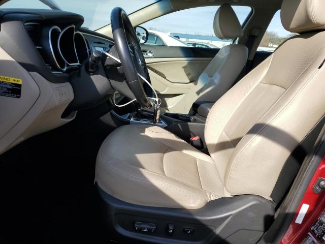 5XXGN4A70FG507684 - 2015 KIA OPTIMA EX RED photo 7