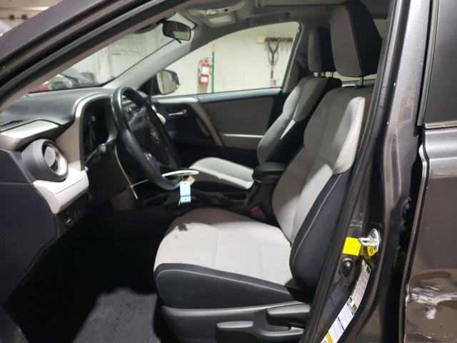 2T3RFREV0HW609174 - 2017 TOYOTA RAV4 XLE ნაცრისფერი ფოტო 7