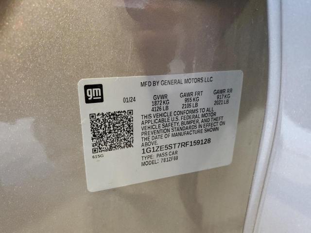1G1ZE5ST7RF159128 - 2024 CHEVROLET MALIBU PREMIER 银色 照片 12