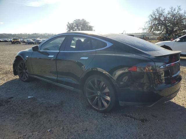 5YJSA1DP5DFP13194 - 2013 TESLA MODEL S Schwarz Foto 2