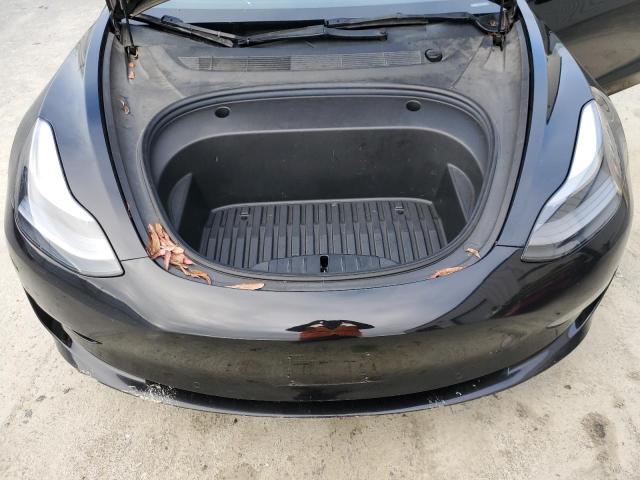 5YJ3E1EA6NF191115 - 2022 TESLA MODEL 3 შავი ფოტო 11