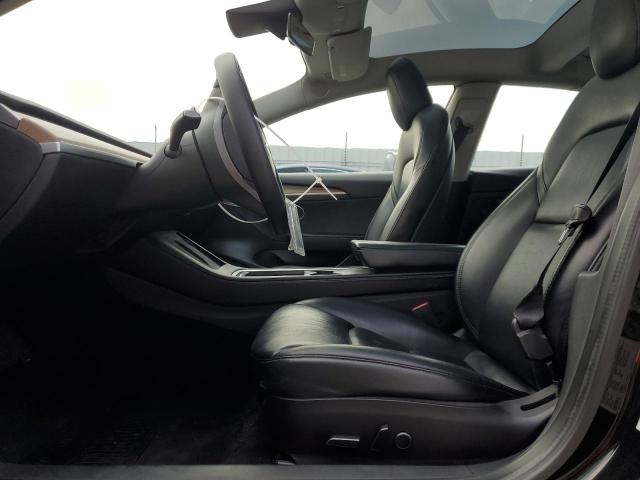 5YJ3E1EA6NF191115 - 2022 TESLA MODEL 3 შავი ფოტო 7