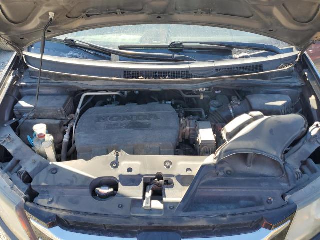 5FNRL5H9XEB002572 - 2014 HONDA ODYSSEY TOURING GRAY photo 12