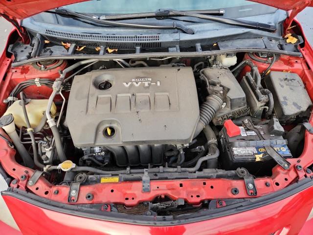 2T1BU4EE9AC473475 - 2010 TOYOTA COROLLA BASE Kırmızı fotoğraf 11
