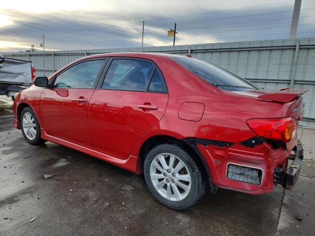 2T1BU4EE9AC473475 - 2010 TOYOTA COROLLA BASE Kırmızı fotoğraf 2
