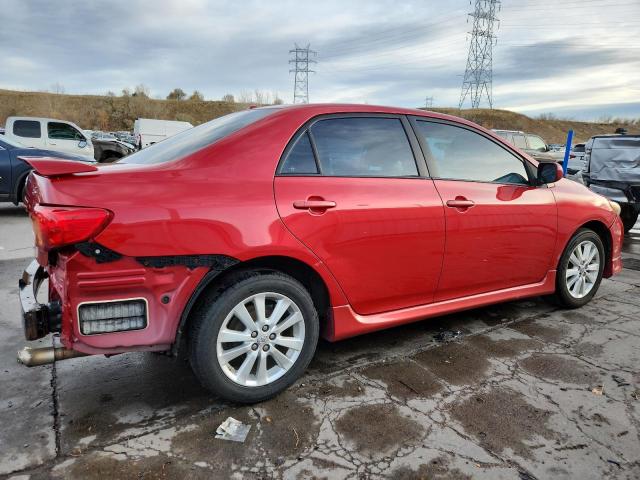 2T1BU4EE9AC473475 - 2010 TOYOTA COROLLA BASE Kırmızı fotoğraf 3