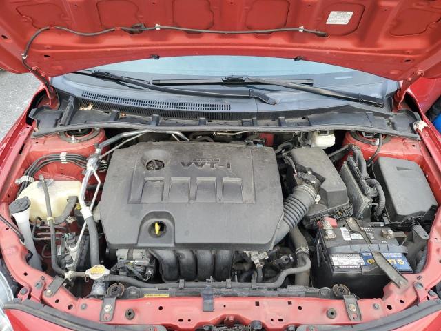 2T1BU4EE6DC026395 - 2013 TOYOTA COROLLA BASE Կարմիր լուսանկար 11