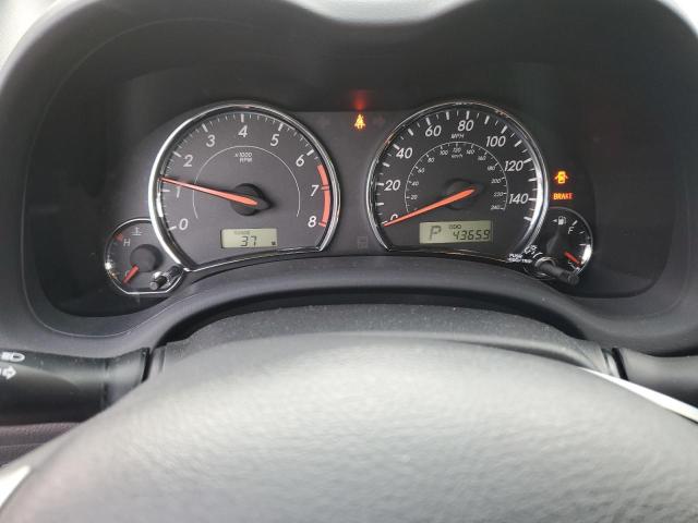 2T1BU4EE6DC026395 - 2013 TOYOTA COROLLA BASE Կարմիր լուսանկար 9