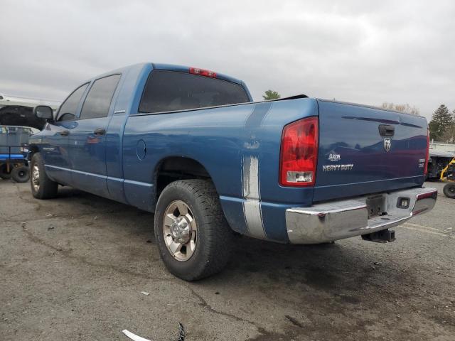 3D7KR29D46G225757 - 2006 DODGE RAM 2500 BLUE photo 2