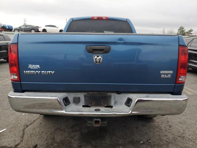 3D7KR29D46G225757 - 2006 DODGE RAM 2500 BLUE photo 6