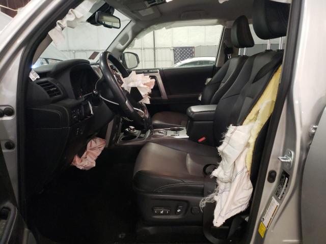 JTENU5JR9N6052392 - 2022 TOYOTA 4RUNNER SR5/SR5 PREMIUM ვერცხლისფერი ფოტო 7