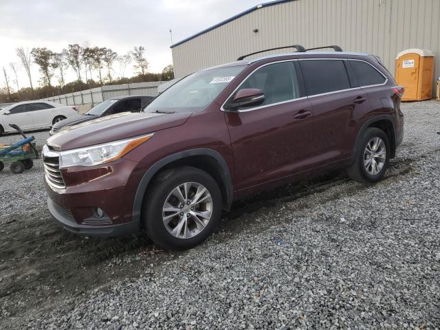 2015 TOYOTA HIGHLANDER XLE, 