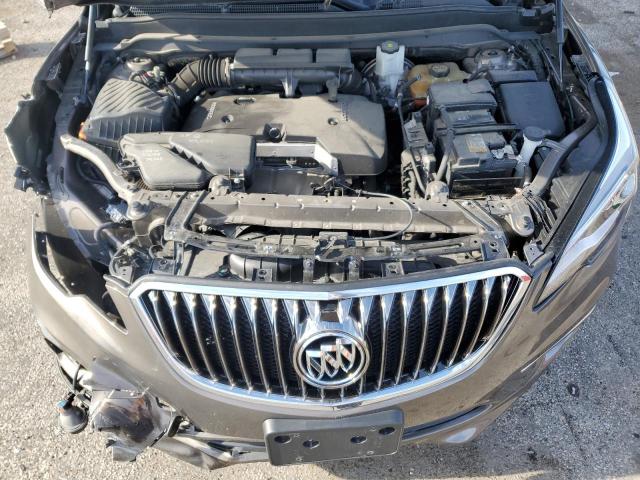 LRBFXBSA6HD130780 - 2017 BUICK ENVISION ESSENCE Մոխրագույն լուսանկար 12