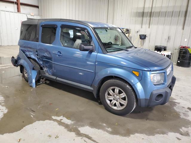 5J6YH28738L015704 - 2008 HONDA ELEMENT EX BLUE photo 4