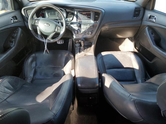 5XXGR4A66DG195377 - 2013 KIA OPTIMA SX BLACK photo 8