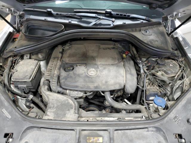 4JGDA5HB3DA245145 - 2013 MERCEDES-BENZ ML 350 4MATIC SILVER photo 12