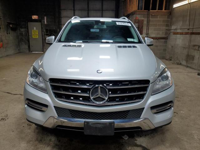 4JGDA5HB3DA245145 - 2013 MERCEDES-BENZ ML 350 4MATIC SILVER photo 5