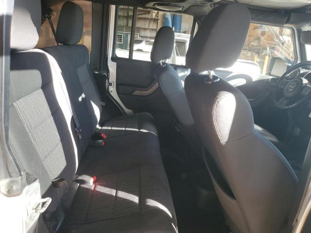 1J4BA3H17BL508286 - 2011 JEEP WRANGLER U SPORT SILVER photo 10