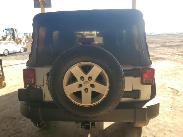 1J4BA3H17BL508286 - 2011 JEEP WRANGLER U SPORT SILVER photo 6