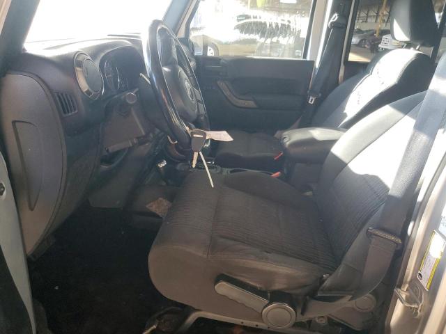 1J4BA3H17BL508286 - 2011 JEEP WRANGLER U SPORT SILVER photo 7