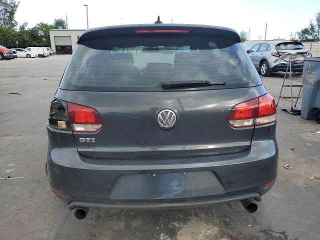 WVWHD7AJ9EW011252 - 2014 VOLKSWAGEN GTI GRAY photo 6