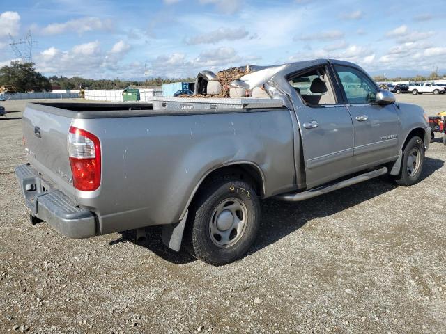 5TBDT44145S470015 - 2005 TOYOTA TUNDRA DOUBLE CAB SR5 SILVER photo 3