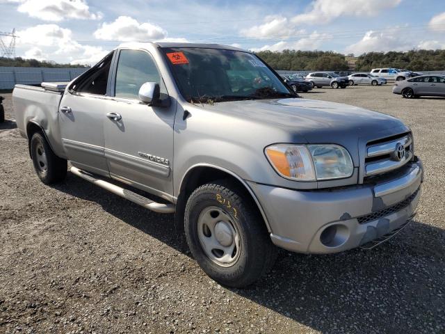 5TBDT44145S470015 - 2005 TOYOTA TUNDRA DOUBLE CAB SR5 SILVER photo 4