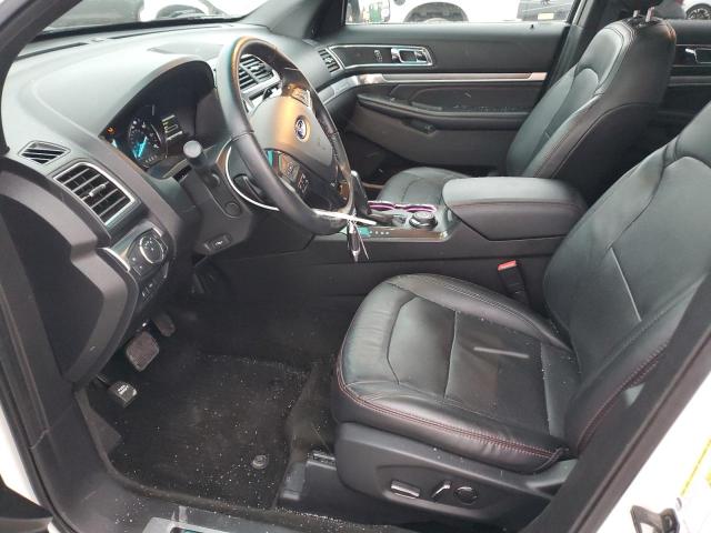 1FM5K8GTXHGA26912 - 2017 FORD EXPLORER SPORT WHITE photo 7