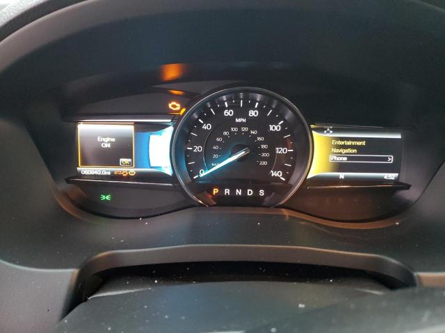 1FM5K8GTXHGA26912 - 2017 FORD EXPLORER SPORT WHITE photo 9