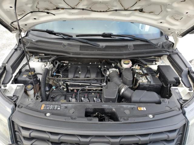 1FM5K8AR5GGC51833 - 2016 FORD EXPLORER POLICE INTERCEPTOR أبيض صورة 12