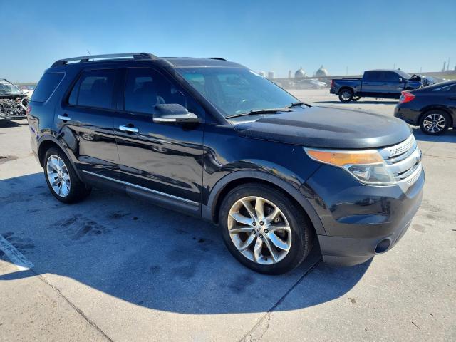 1FM5K7D8XDGB87264 - 2013 FORD EXPLORER XLT BLACK photo 4