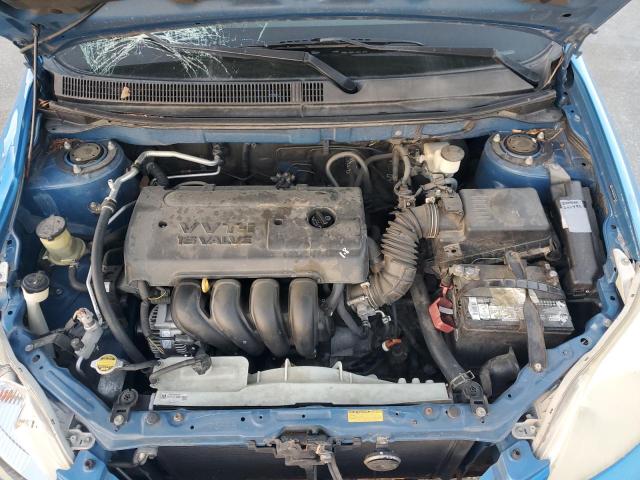 2T1KR32E67C671147 - 2007 TOYOTA COROLLA MA XR BLUE photo 12